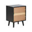 Alieda 40cm W Manufactured Wood Bedside Table