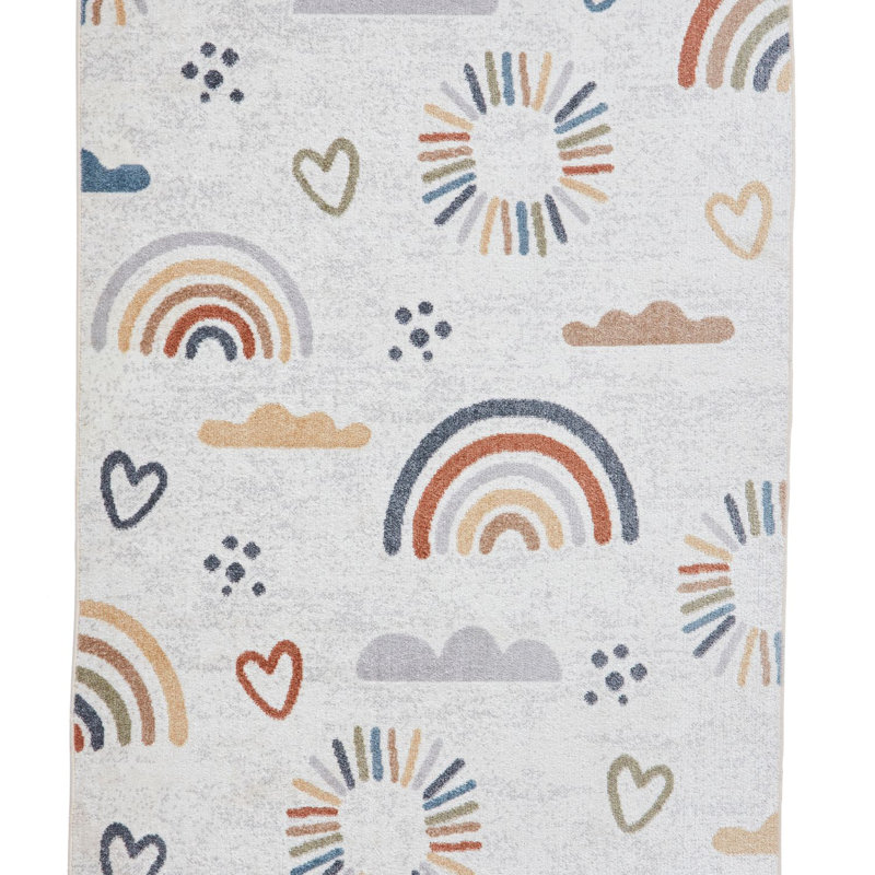 Rockaway area rug Machine Woven Rectangle Multi coloured, Rectangle 80cm x 150cm
