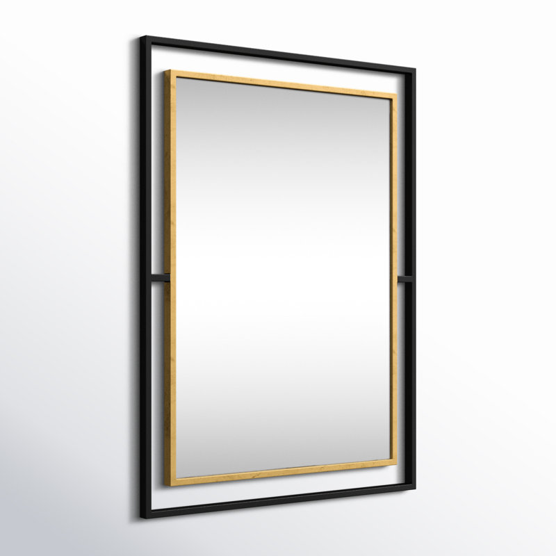 Nessa Metal Rectangle Wall Mirror