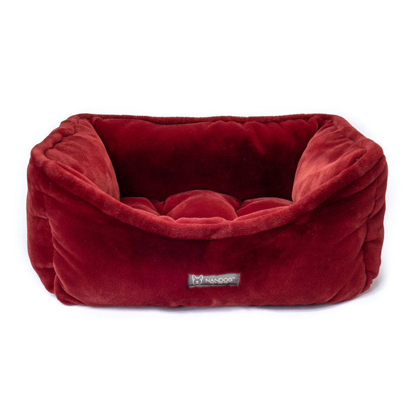  Lit pour chat et chien Cloud Collection pour petites et moyennes tailles - Bourgogne
