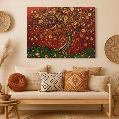 Stunning Decorative Canvas Painting, 19.7 x 27.6 inches | 100% Canvas with 100% Wooden Frame (Thickness: 0.8 x 1.2 inches) | Perfect for Living Room, Bedroom, or Office Decor, Elegant Art Piece for Any Space