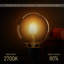 Globe 95 Dimmable LED E27 Screw Bulb 8W 5 Pack