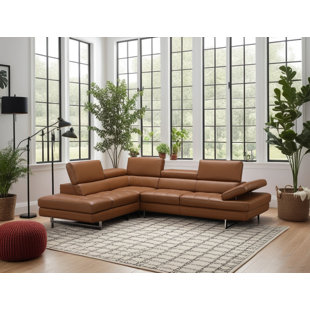 Antalya Upholstered L-Shaped Sectional Left Hand Facing