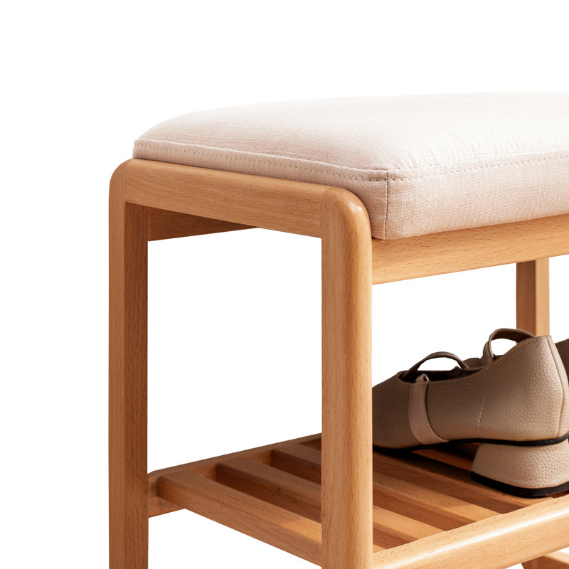 Banc de rangement, banc d'entrée, banc de chambre à coucher, banc à chaussures, banc rembourré