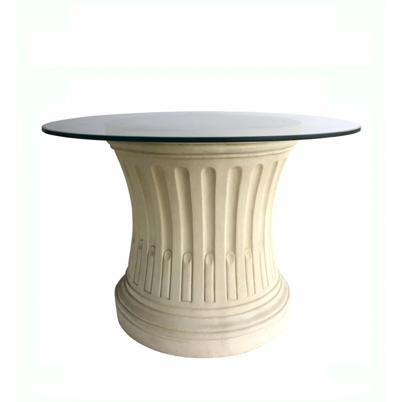 Louis XVI Outdoor Round Dining Table