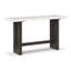 Reylan 47.25'' Glass Top Console Table