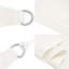 Toula Sunshade Sail 160 G/m² White 3X4.5 M HDPE