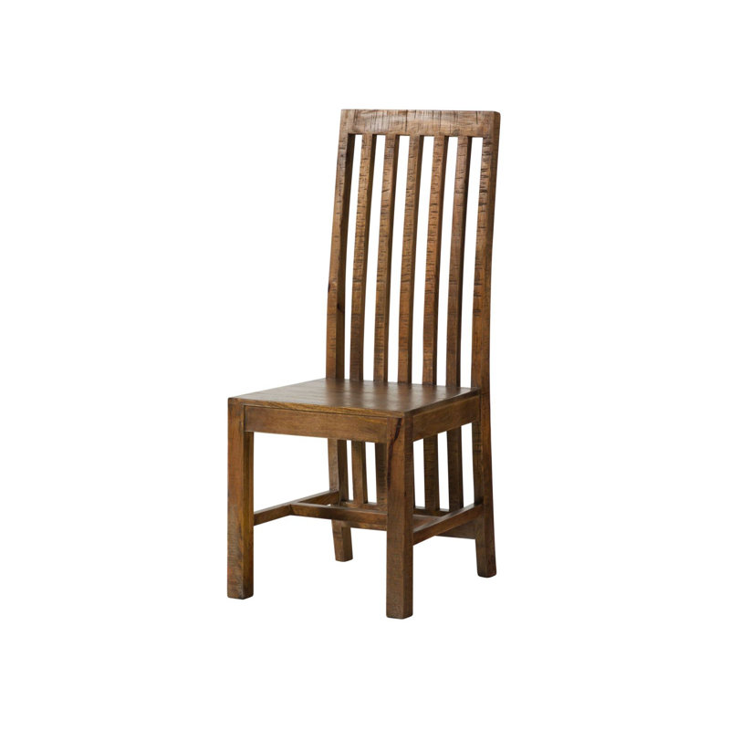 Rodez 45cm H Solid Wood Slat Back Side Chair