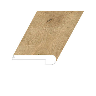 Noble Oak Collection Vinyl 4.5'' W x 94.5'' L Stair Nose