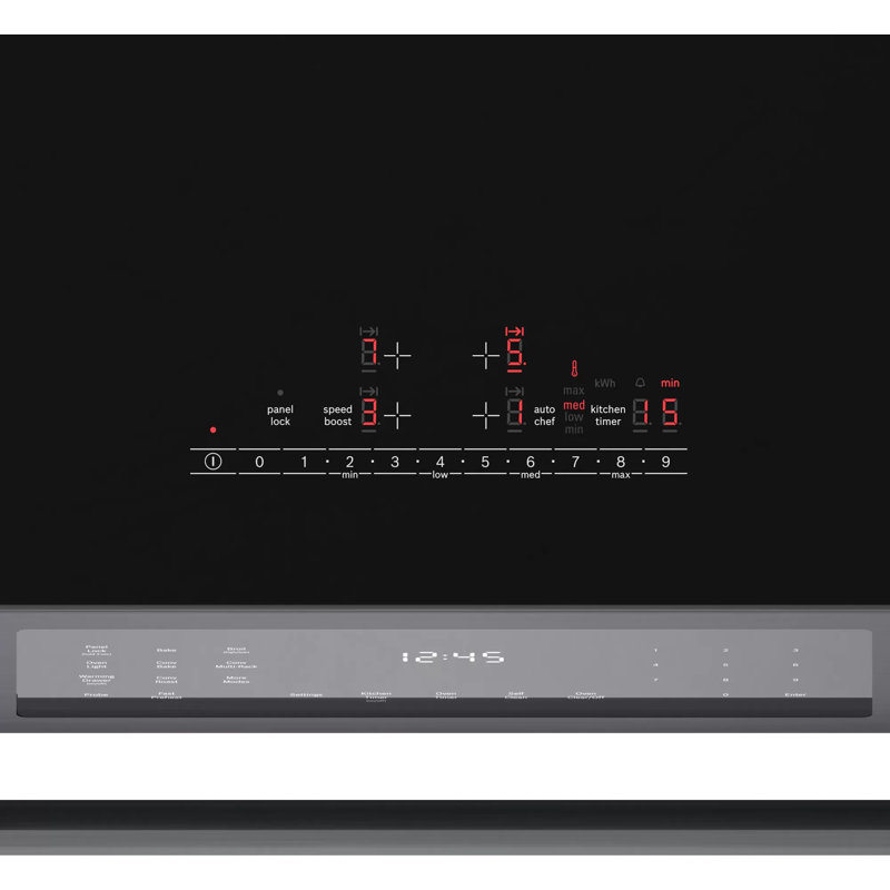 800 Series 31.5" Slide-In Electric Range, Black