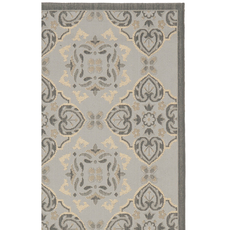 Pharrell Performance Ikat Indoor/Outdoor Area Rug, Rectangle 5'3" x 7'7"