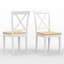 Kwon Solid Wood Top Pedestal Dining Set-2012685435-2012685438-2012685412