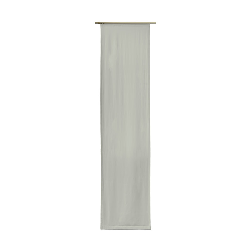 Aadhvika Track Insert Opaque Sliding Panel, 245cm H x 60 cm W, Taupe
