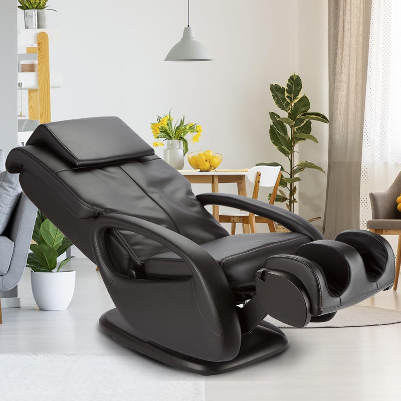 WholeBody 7.1 Massage Chair, Black Faux Leather