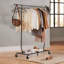 40cm Heavy Duty Extendable Metal Clothing Rail Bedroom Furniture