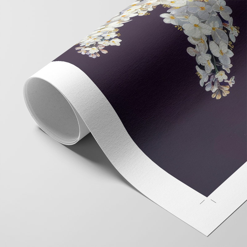 Série FLORAL CCxxxvi - Impression sur toile seulement - non encadrée, H 12 po x l 8 po
