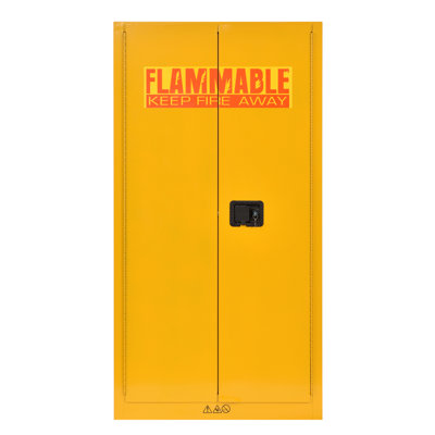 Armoire de rangement pour liquides en acier 60 L de L 34 po x l 34 po x H 65 po Sandusky Lee par Sandusky