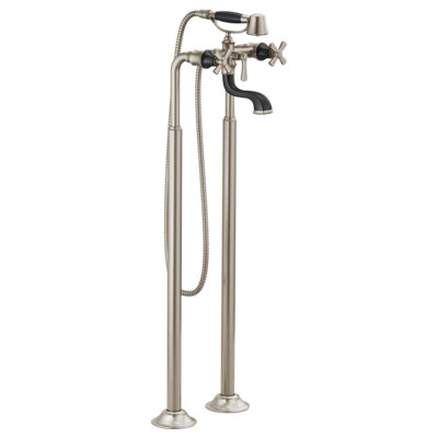 Rook® Two-Handle Tub Filler Trim Kit with Cross Handles