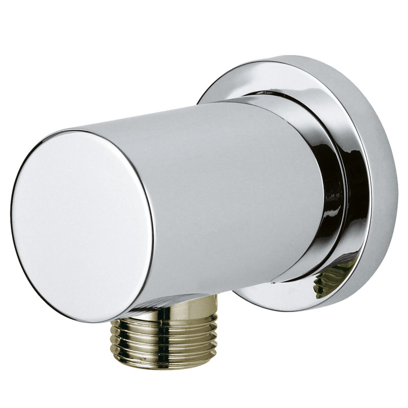Rainshower 1/2-Inch Handheld Shower Wall Union, StarLight Chrome