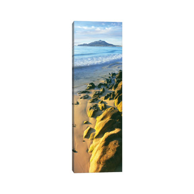 Sunrise Over Sea And Beach, Cabo Pulmo National Park, Baja California Sur, Mexico - Wrapped Canvas Panoramic Print