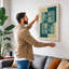Grid Botanical - Wrapped Canvas-633388865-633388924