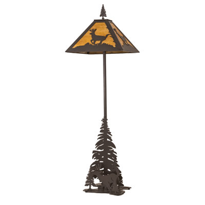 Rustic Lodge Floor Lamp