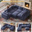 Canapé modulaire 7 places avec repose-pieds Boneless-52547652