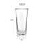Verres à verre Libbey City, 14,3 onces, ensemble de 8