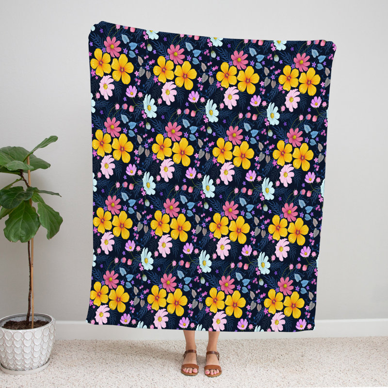Throw Blanket, 80" L x 68" W