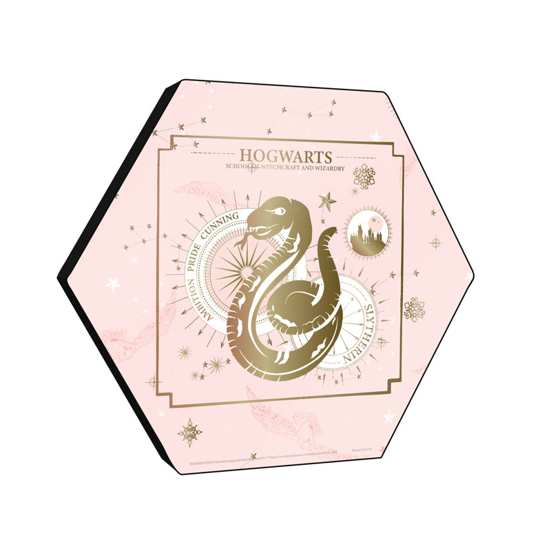 Impression sur bois Harry Potter (Constellation - Serpentard)