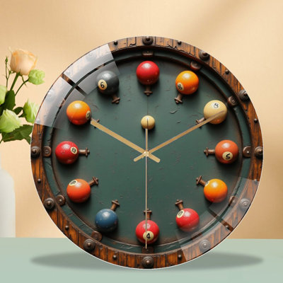 Horloge murale 12 po