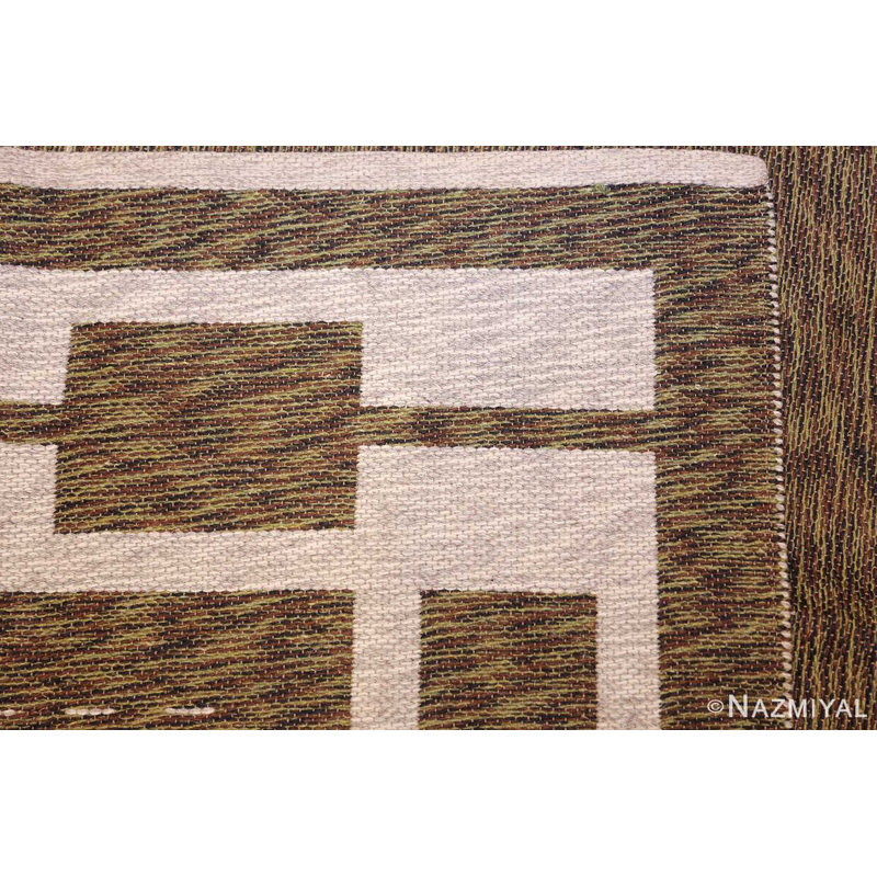 Scandinavian One-of-a-Kind Rectangle 6'3" X 9'5" Area Rug