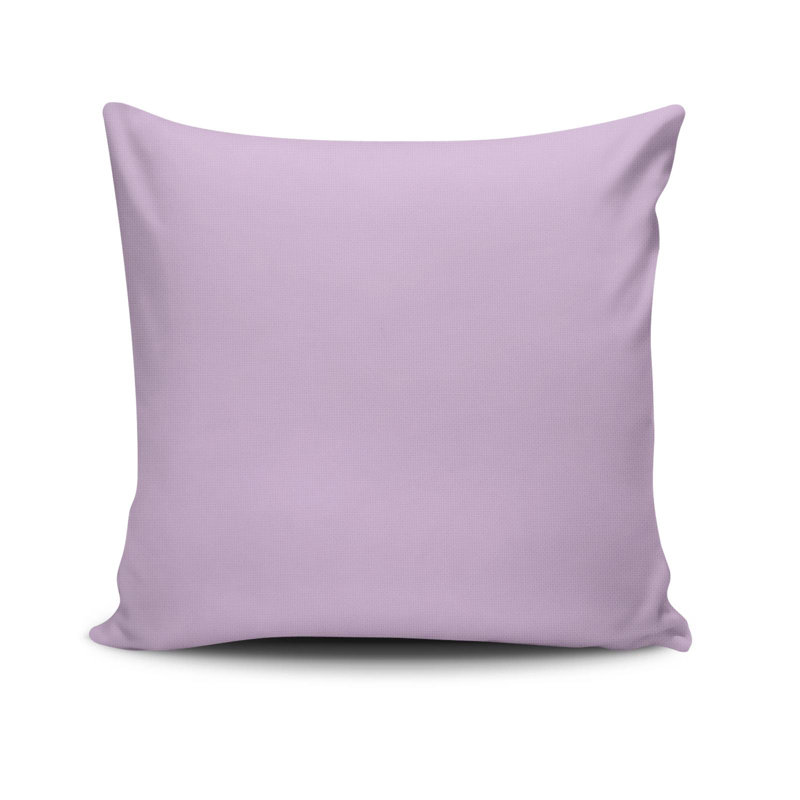 Coussin décoratif, 17,0 x 17,0 pouces, 50% coton / 50% polyester, lavable à la machine, repassable, rembourrage en silicone, fermeture à glissière dissimulée | Coussin décoratif doux et élégant pour le salon, la chambre à coucher et le bureau