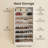 9 Tier Shoe Cabinet with Adjustable Shelves