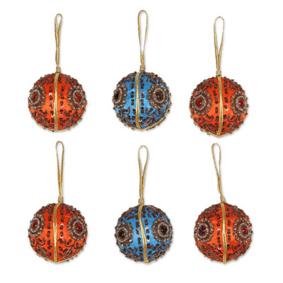 3.2'' Handmade Ball Ornament