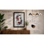 Koi Dance Japandi - Framed Print-984389800-984389802