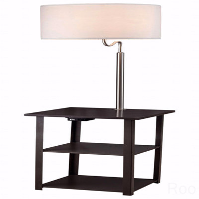 Lampe de table 58 po avec tablettes carrées
