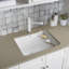 Liven 25" L x 22" W Dual Mount Luandry Sink with Task Basket & Strainer-56851042