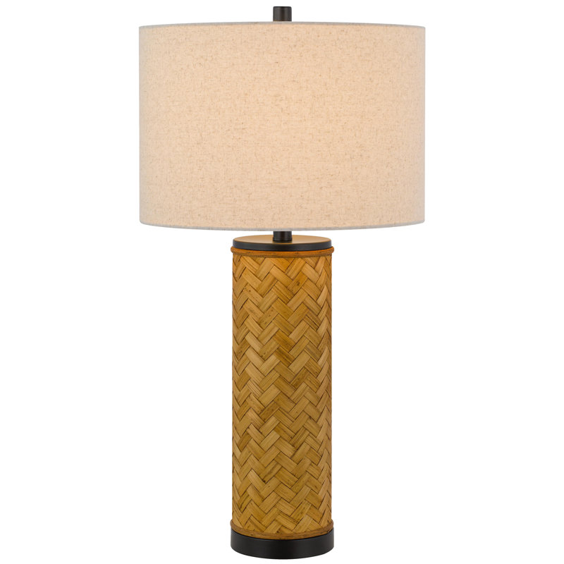 150W 3 Way Rattan Table Lamp