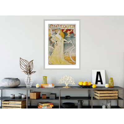 Affiche Clément par Foache, impression giclée sur cadre