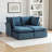 Hepworth 4 - Piece Corduroy Sectional Sofa With Two Ottomans-109010454