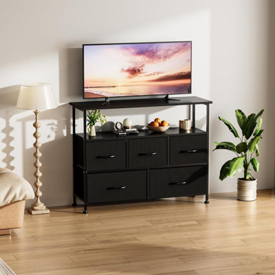 Dresser, TV Stand With Drawers