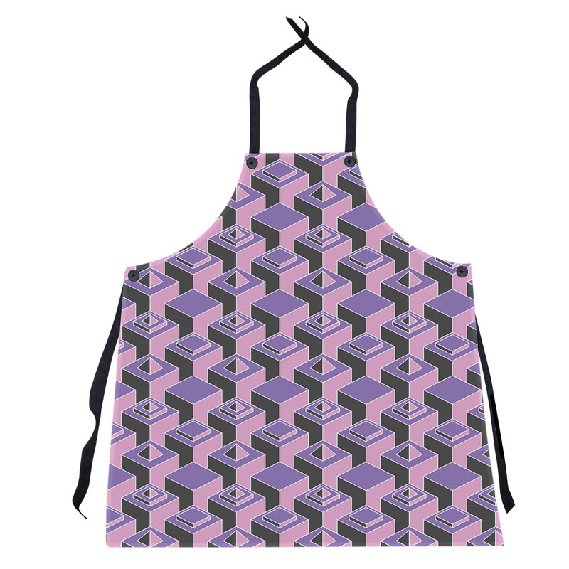 Tablier de gratte-ciels, Mauve / Rose