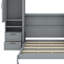 Lit escamotable Murphy avec placard, tiroirs et tablettes-1059506547-1059506556