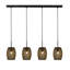 Nakagawa 4-Light Kitchen Island Chandelier