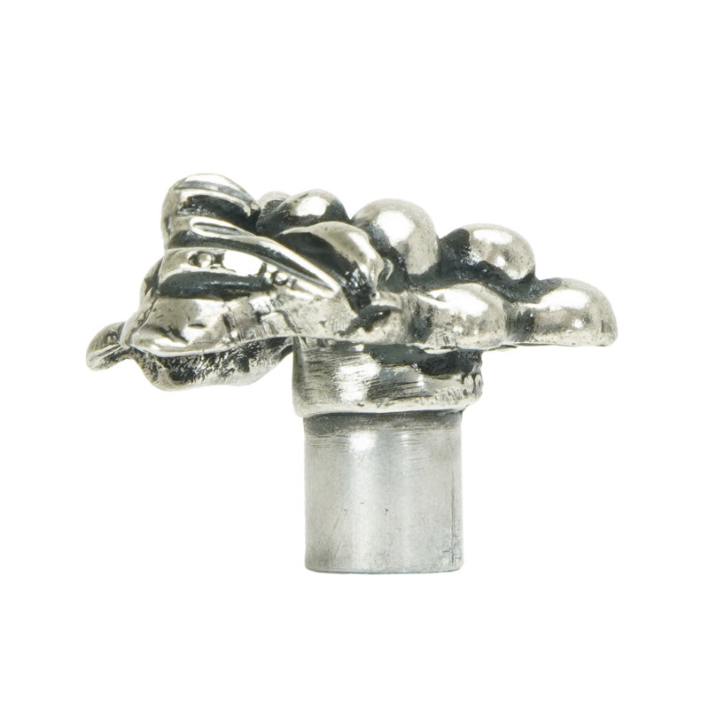 Bacchus bouton moyen mercure doré, Argent argent