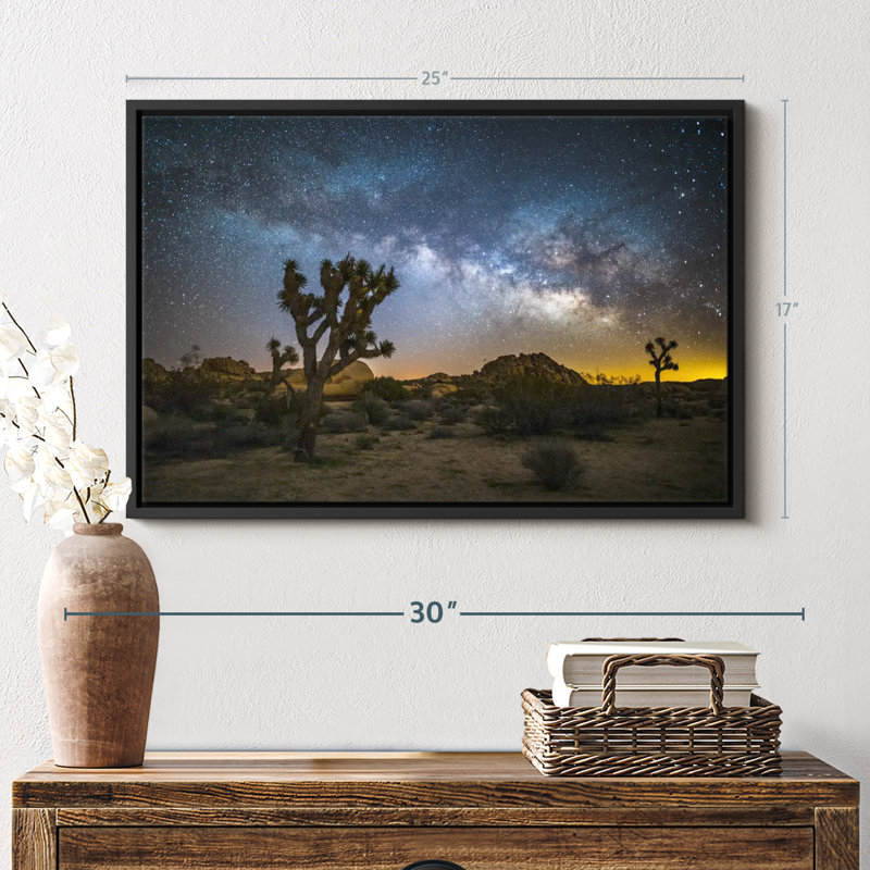 Impression sur toile Galaxy Sky, H 17 po x l 25 po