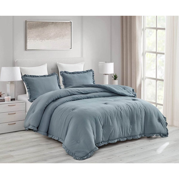 Wildon Home® All Season Cotton Down Comforter | Wayfair All Season Cotton Down Comforter