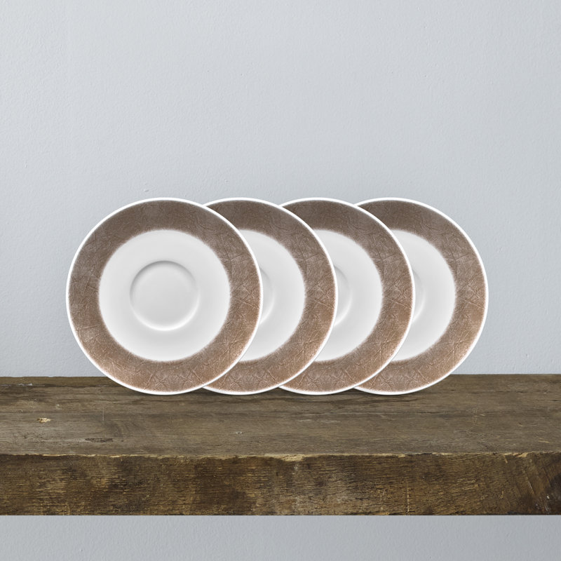 Noritake Hammock Saucers, 6-1/4", Khaki