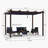 Purple Leaf Aluminium Pergola With Canopy-80546450-96127693
